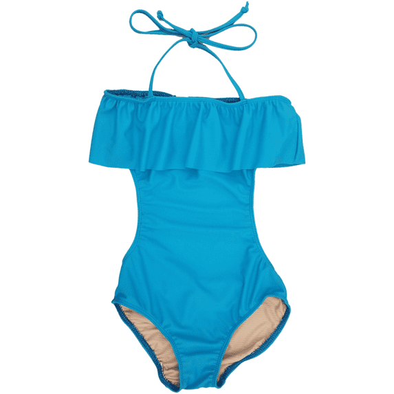 Cheryl Creations Kids Girl's Cute & Comfortable Ruffle One Piece Bathing Suit | Swimsuit