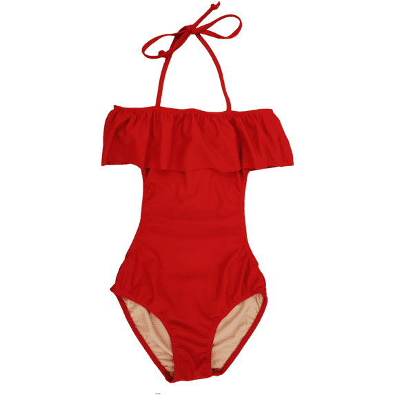 Cheryl Creations Kids Girl's Cute & Comfortable Ruffle One Piece Bathing Suit | Swimsuit