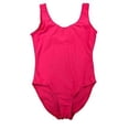 thumbnail image 1 of Cheryl Creations Kids One Piece Basic Bikini Swimsuit (Hot Pink, Large 14), 1 of 1