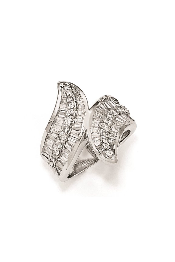 Sterling Silver CZ Fancy Ring