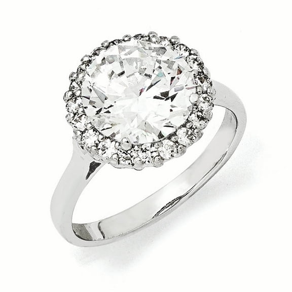 Cheryl M Sterling Silver CZ Ring