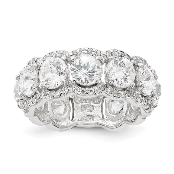 Cheryl M Sterling Silver CZ Ring