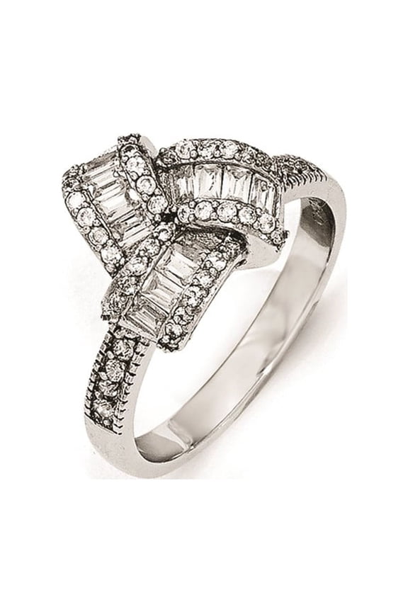 Sterling Silver CZ Ring