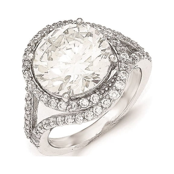 Cheryl M Sterling Silver CZ Ring