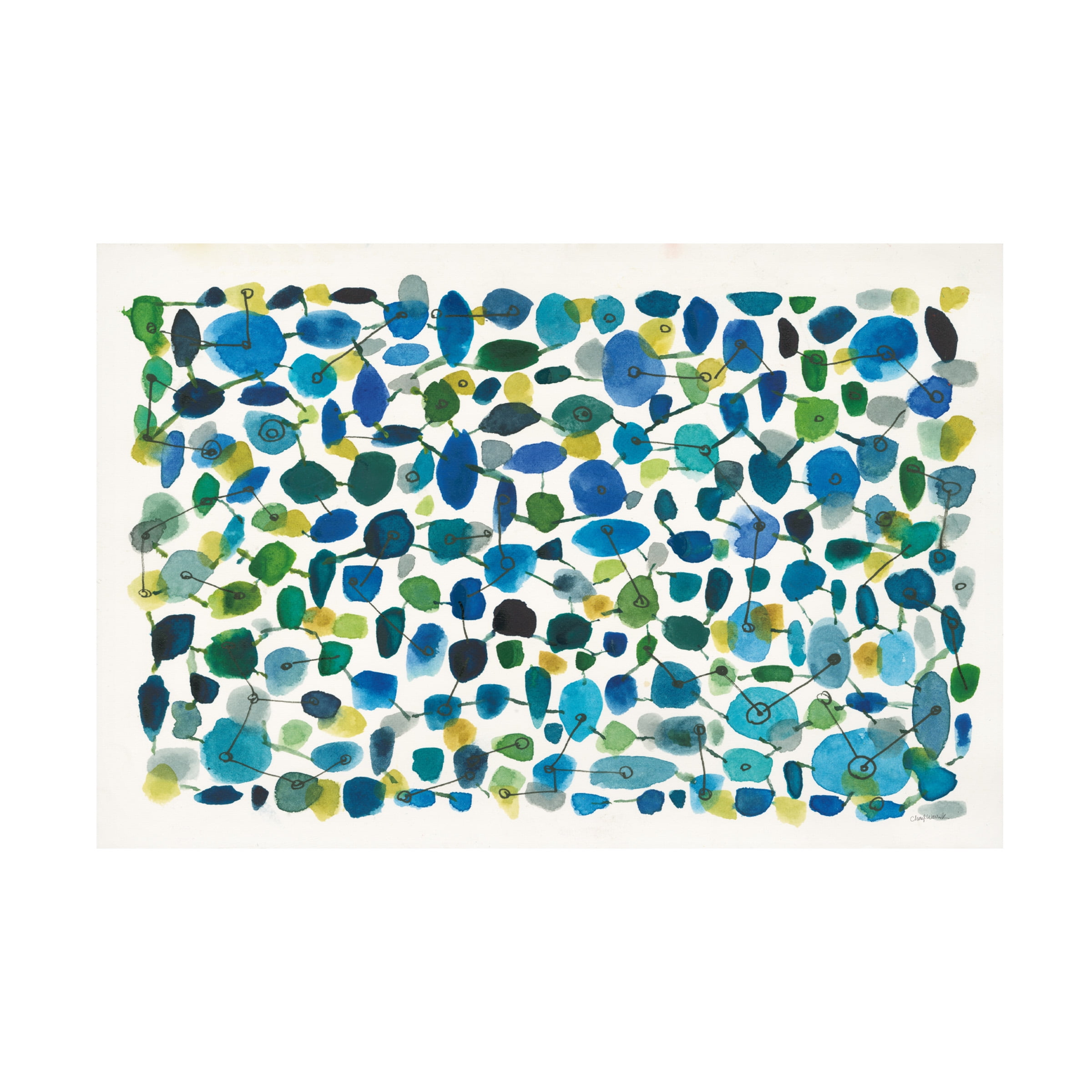 Cheryl Warrick 'Mid Century III Crop' Canvas Art