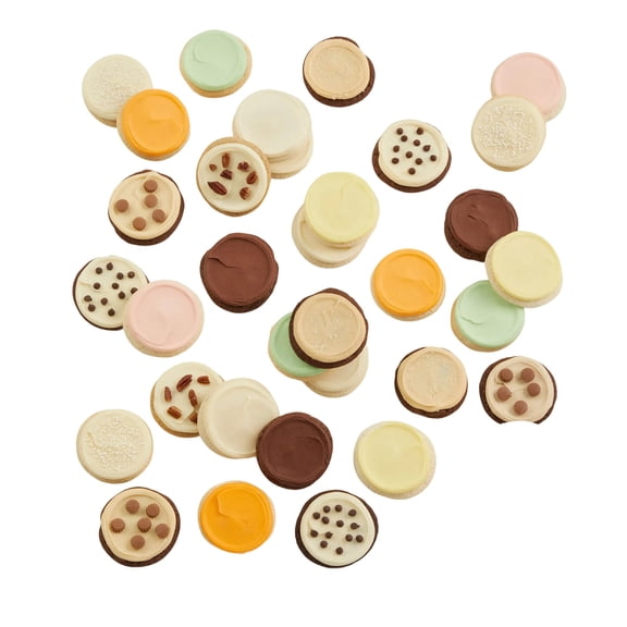 Cheryl's Cookies Buttercream Cookies Assortment, with 36 Gourmet Buttercream Frosted Cookies in 11 Delicious Flavors, Individually Wrapped, Ideal for Gifting or as a Personal Treat