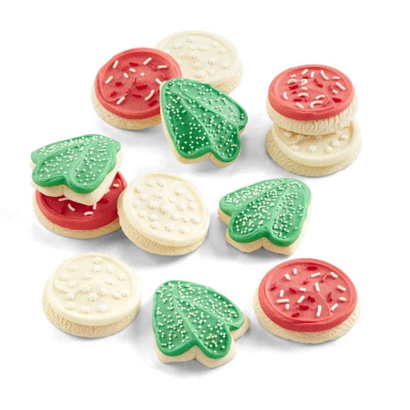 Cheryl's Cookies Buttercream-Frosted Holiday Sugar Cookies, Individually Wrapped, 12 Count
