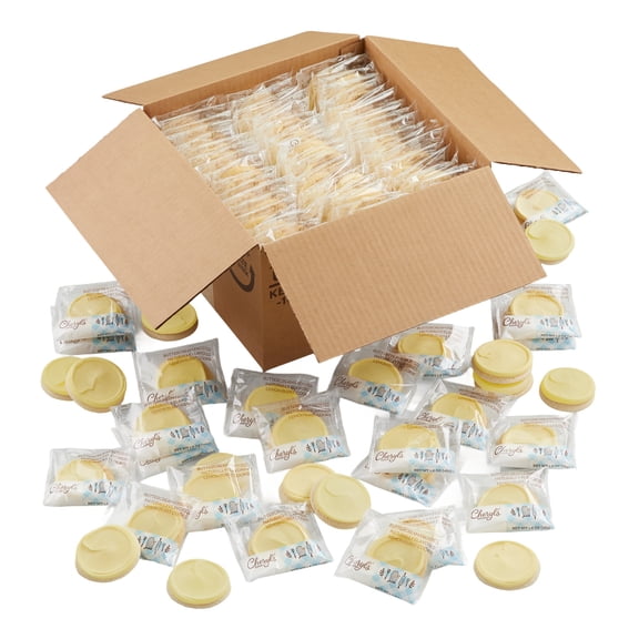 Cheryl's Cookies Buttercream Frosted Lemon Burst Fruit Cookies 100ct Case, Cookies Individually Wrapped, Fresh-Baked, Kosher, Bulk Value Gift Pack, Snack, Treats, Desserts