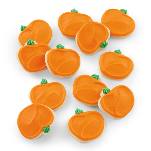 Cheryl's Cookies® Buttercream-Frosted Pumpkin Sugar Cookies, Individually Wrapped, 12 Count