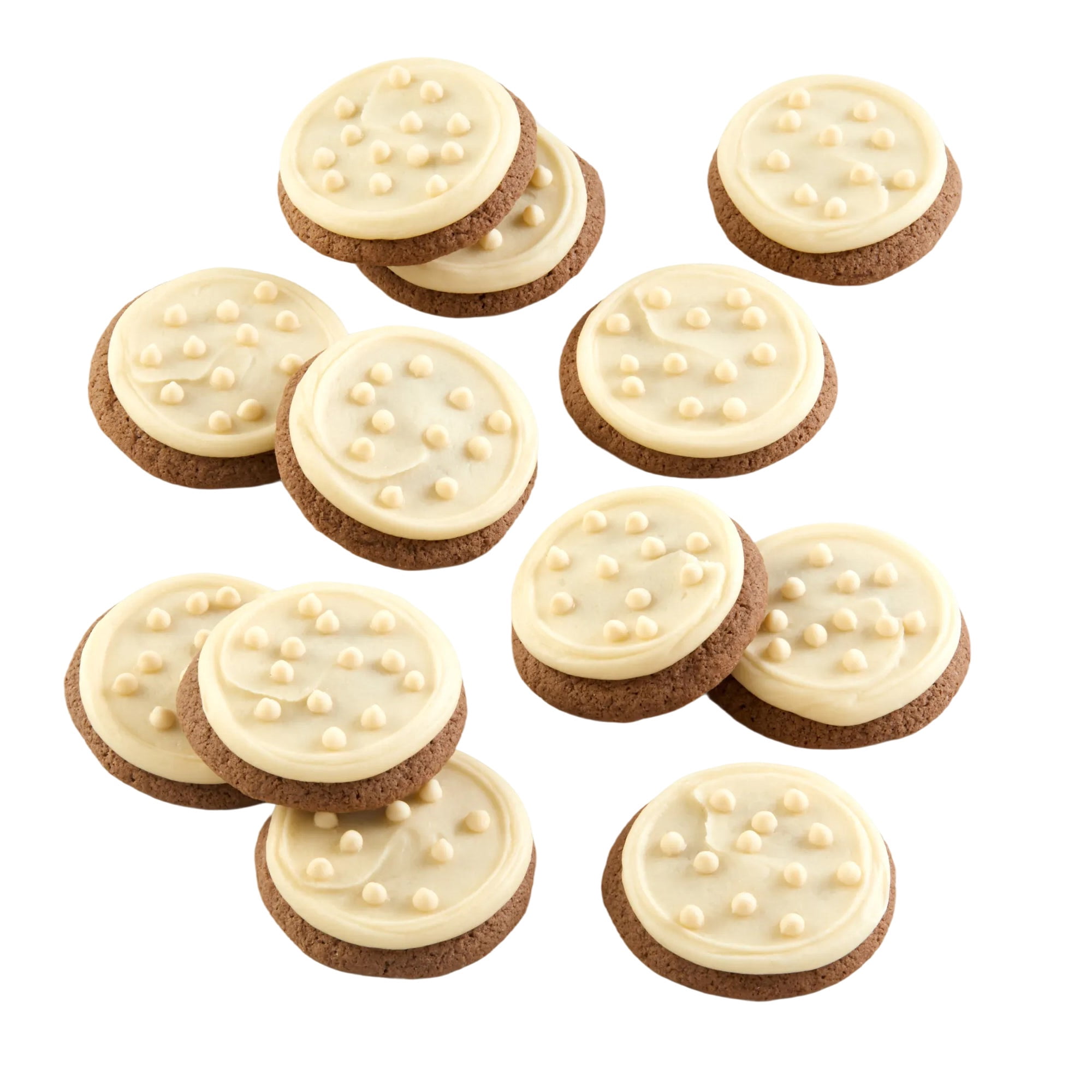 Cheryl's Cookies® Irish Cream and Coffee Buttercream-Frosted Cookie Flavor Box, 12 Cookies Individually Wrapped, Gourmet, & Fresh Delivery – St. Patrick's Day Gift for Loved Ones, Family,