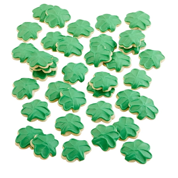 Cheryl's Cookies Shamrock Cookies, with 36 Buttercream-Frosted Sugar Cookies, Individually Wrapped, St. Patrick's Day Gift for Loved Ones, Family, Friends, Coworkers