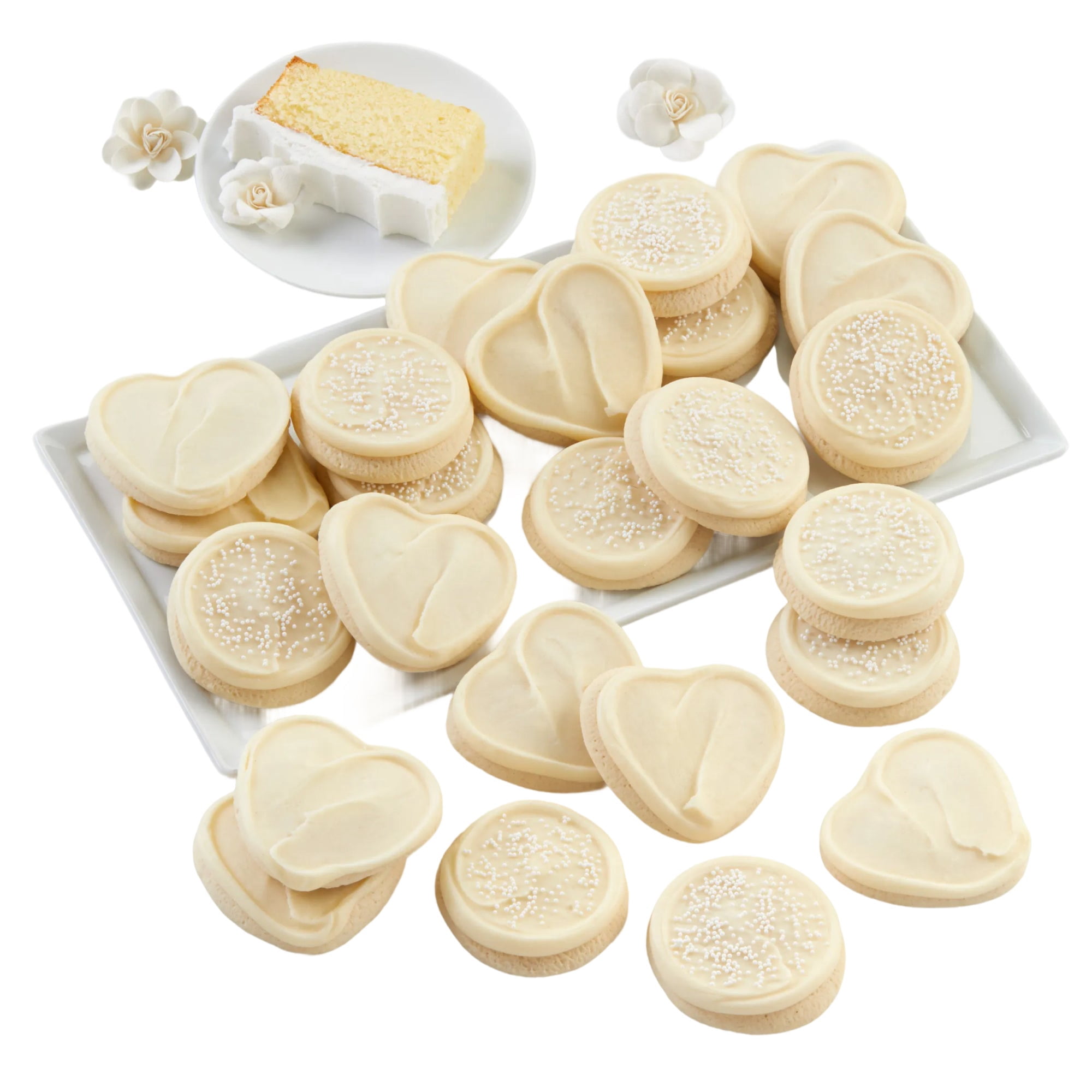 Cheryl's Cookies® Wedding Celebration Cookie Box, 24 Cookies Individually Wrapped, Gourmet, & Fresh Delivery – Gift for Loved Ones, Family, Friends, Coworkers
