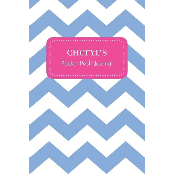 Cheryl's Pocket Posh Journal, Chevron, (Paperback)