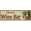 thumbnail image 1 of Cheryl's Wine Bar Gift Home Decor Metal Gift 6x18 Sign 206180052060, 1 of 1