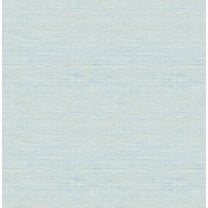 Chesapeake Agave Blue Faux Grasscloth Unpasted Non Woven Wallpaper, 20.5-in by 33-ft, 56.4 sq. ft.