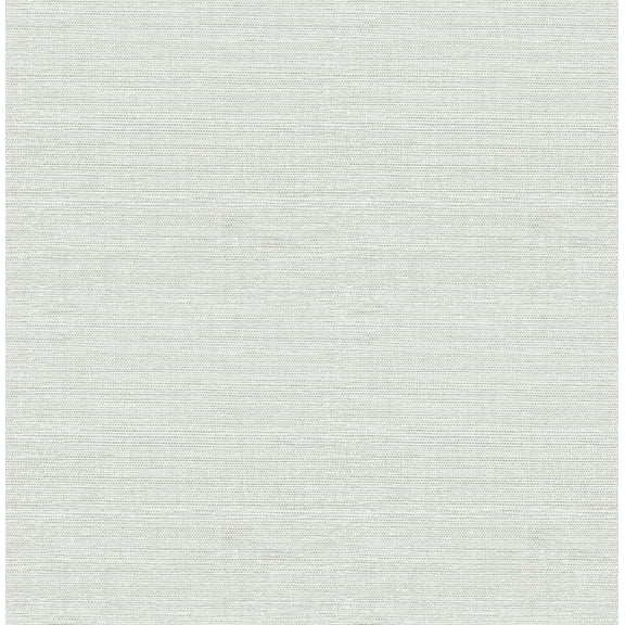 Chesapeake Agave Sky Blue Faux Grasscloth Wallpaper
