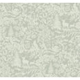 thumbnail image 1 of Chesapeake Alrick Sage Forest Venture Wallpaper, 27-in by 27-ft, 1 of 5