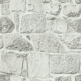 thumbnail image 1 of Chesapeake Axelle White Stone Wallpaper, 1 of 4