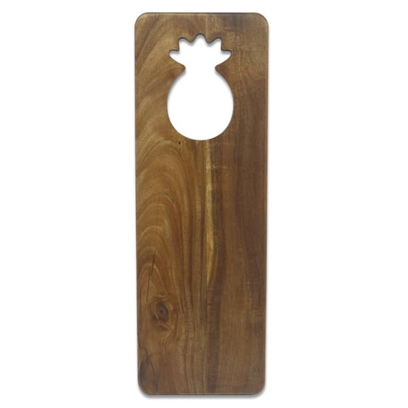 Chesapeake Bay 74632 Pineapple Wood Cutting Board 17" Decorative & Functional