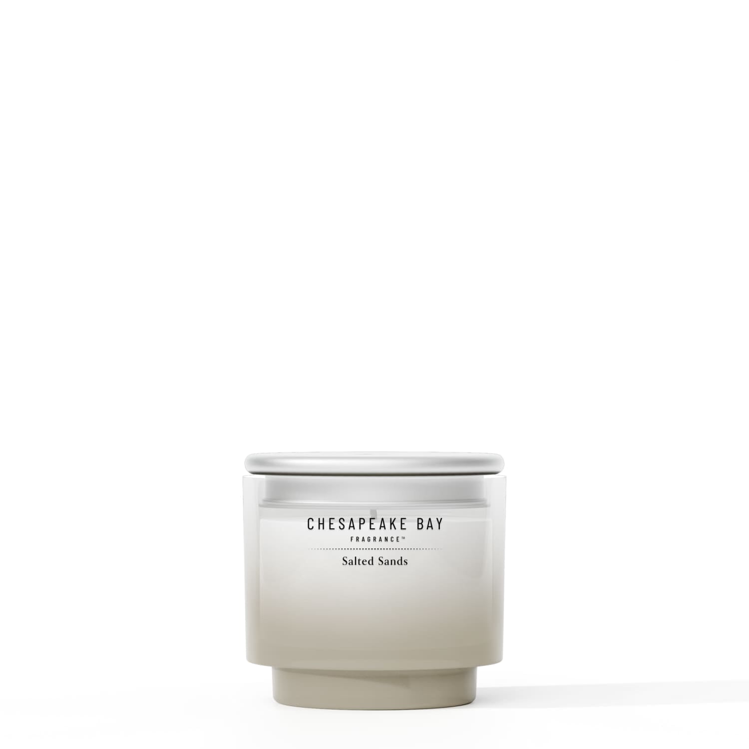 Chesapeake Bay Candle 4.5oz | Salted Sands Scent |Exclusive Mood Evoking Fragrance |Sea Glass-Inspired Jar | Premium Soy Blend Wax with Essential Oils | Coastal Fragrance for Home Décor or Gifting