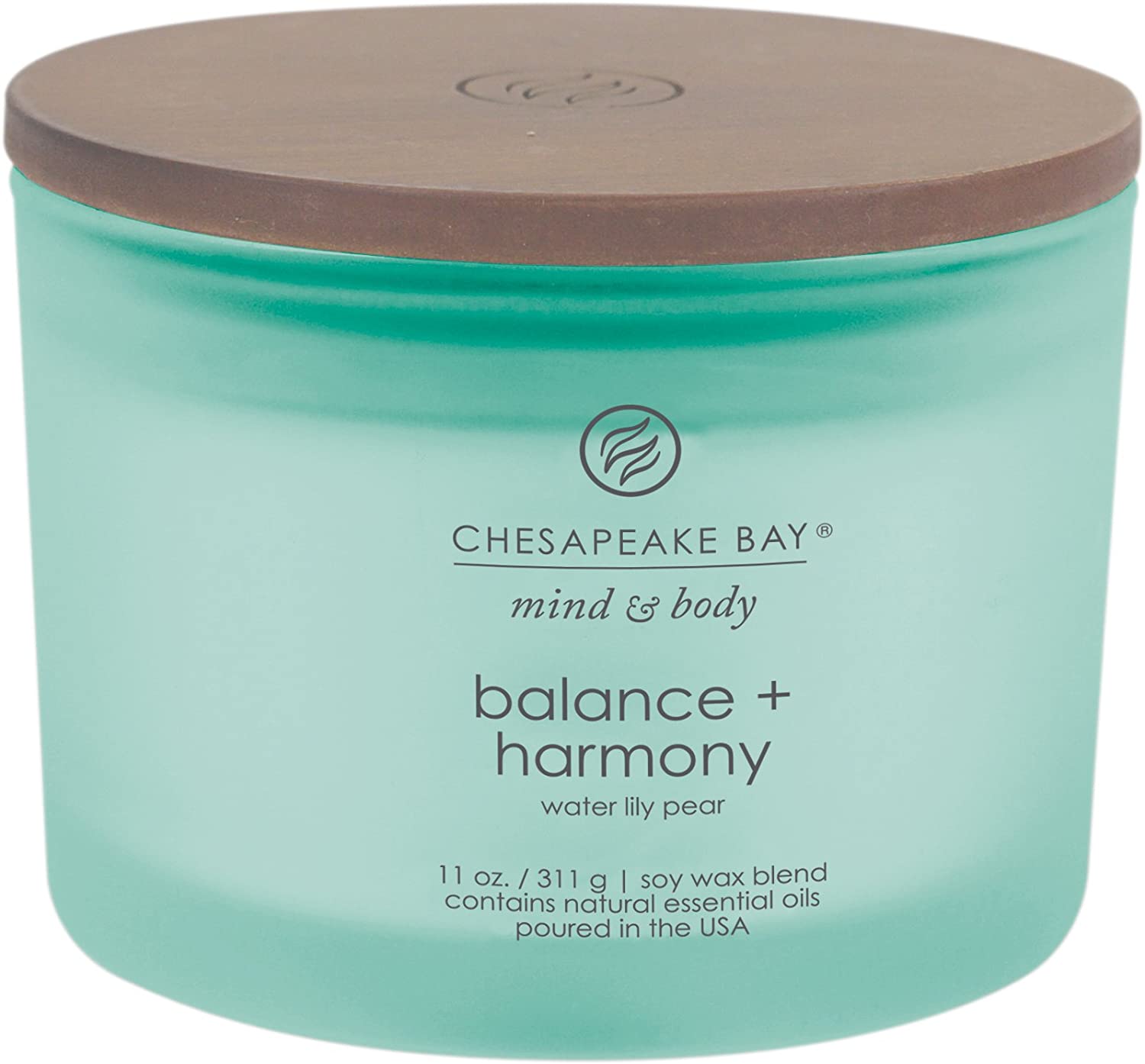 Chesapeake Bay Candle Scented Candle, Balance + Harmony (Water Lily Pear) Coffee table , 11 oz. / 312 g. - image 1 of 3