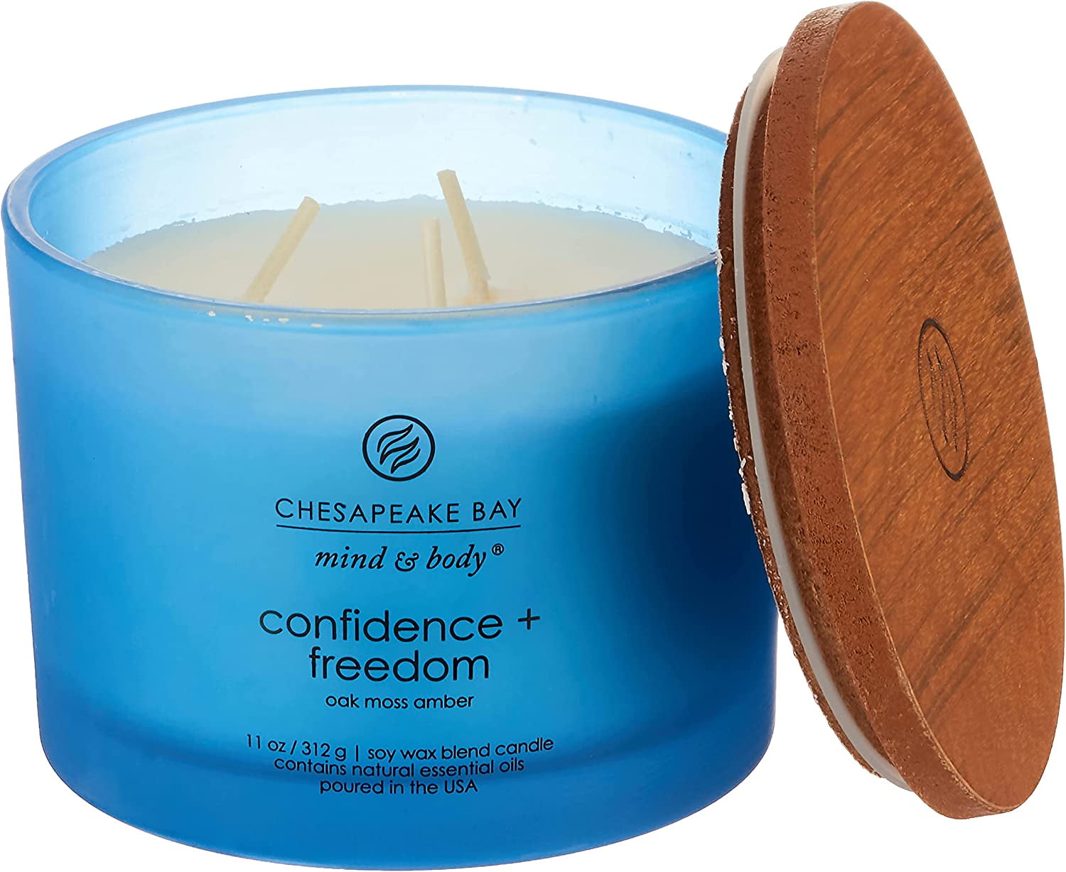 Chesapeake Bay Candle Scented Candle, Confidence Freedom (Oak Moss