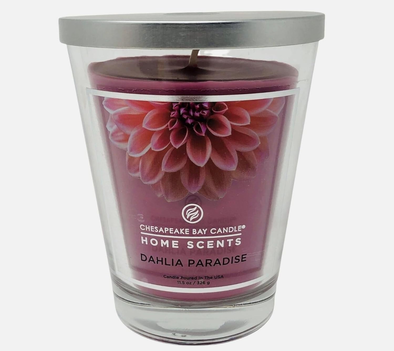 Chesapeake Bay Candles Home Scents - Dahlia Paradise - Medium Jar Candle