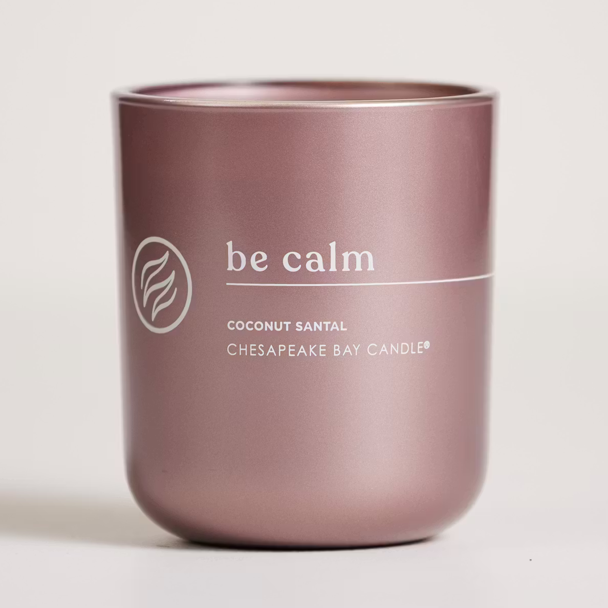 Chesapeake Bay Candles Intentions Collection - Be Calm: Relax and let go (Coconut Santal) Medium 2-Wick Tumbler Candle