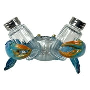 Chesapeake Bay Ltd. Blue Crab Salt and Pepper Set   Whimsical Coastal Kitchen Decor for Ocean Lovers - Blue - Size 6.25 inches