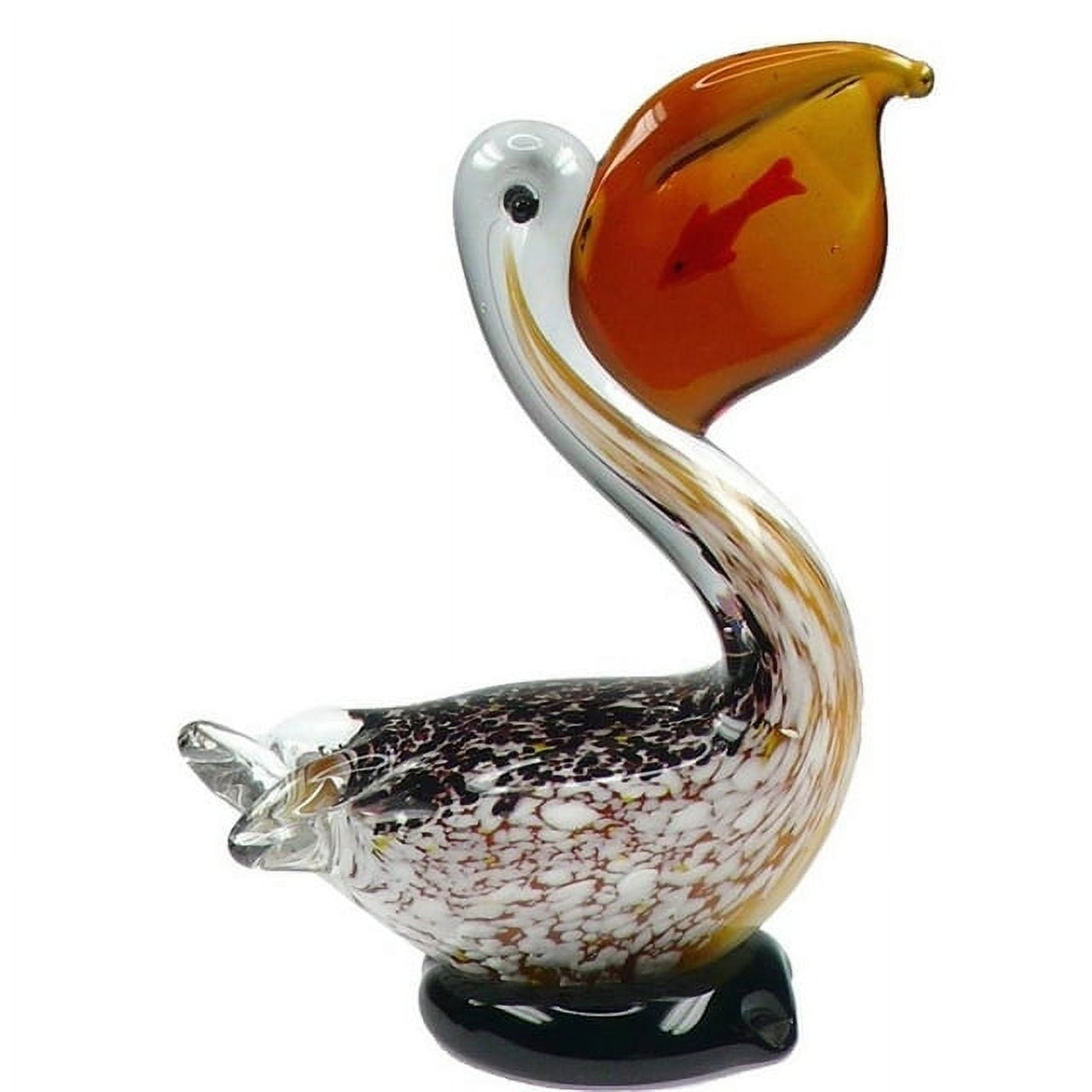 Chesapeake Bay Ltd Glass Pelican with Fish in Bill