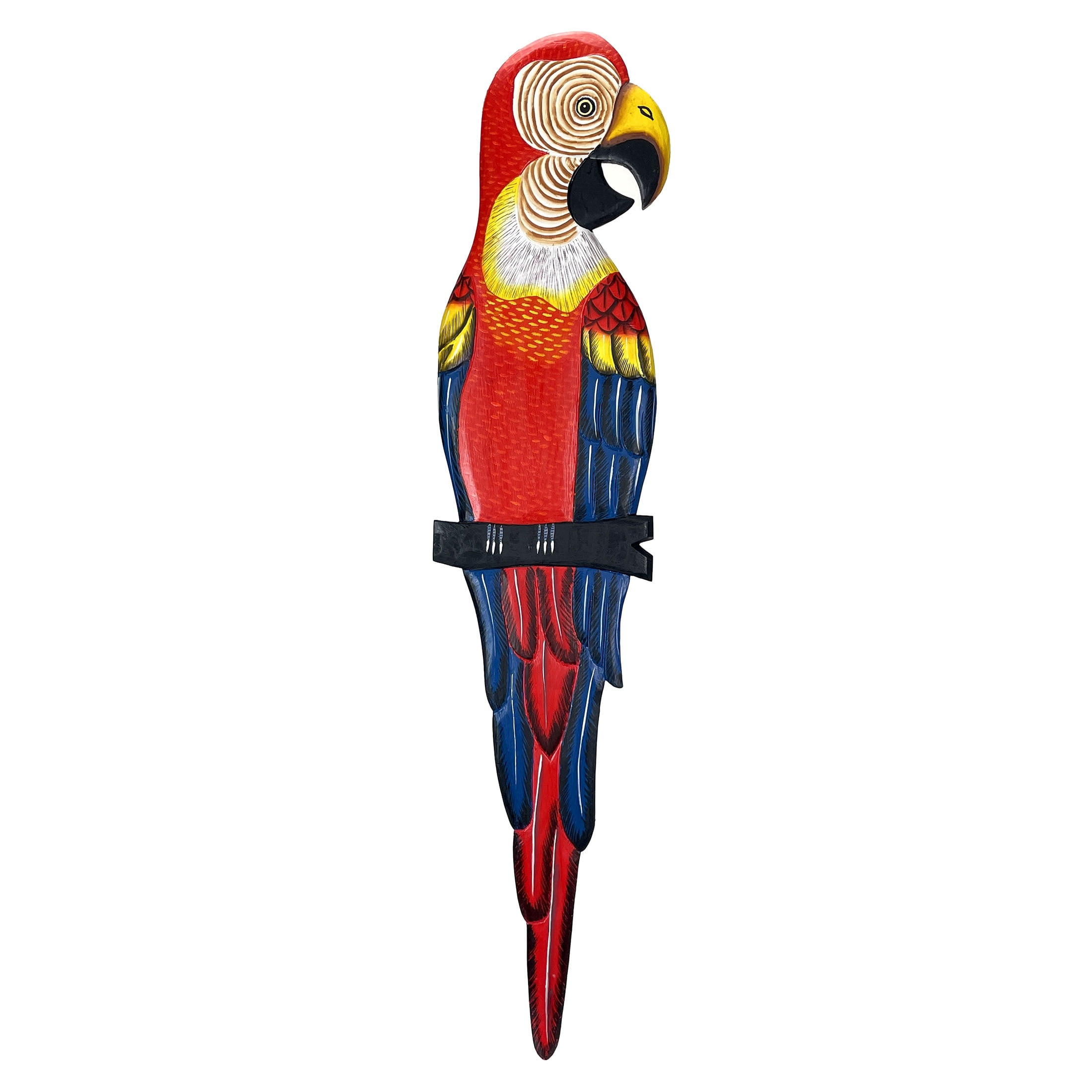 Chesapeake Bay Ltd. Wood Parrot Wall Decor 38