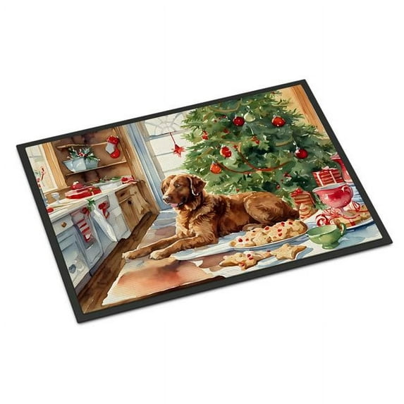Chesapeake Bay Retriever Christmas Cookies Doormat