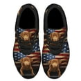 thumbnail image 1 of Chesapeake Bay Retriever Dog American Flag Shoes Women's Fashion Sneakers Tennis Running Shoes for Men Women Black Size 13, 1 of 7