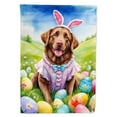thumbnail image 1 of Chesapeake Bay Retriever Easter Egg Hunt Garden Flag 11.25 in x 15.5 in, 1 of 5