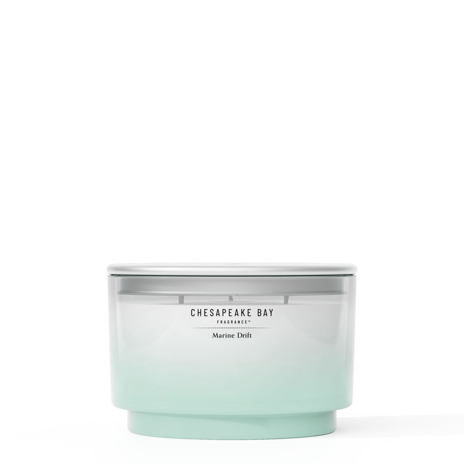 Chesapeake Bay Candle 14.5oz | Marine Drift Scent |Exclusive Mood Evoking Fragrance |Sea Glass-Inspired Jar | Premium Soy Blend Wax with Essential Oils | Coastal Fragrance for Home Décor or Gifting