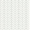 thumbnail image 1 of Chesapeake Bison Taupe Herringbone Unpasted Non Woven Wallpaper, 20.5-in by 33-ft, 56.4 sq. ft., 1 of 3