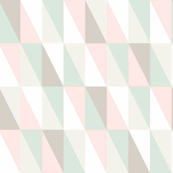 Chesapeake Bitsy Mint Woodland Wallpaper, 20.9-in by 33-ft