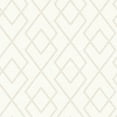 thumbnail image 1 of Chesapeake Blaze White Trellis Wallpaper, 1 of 3