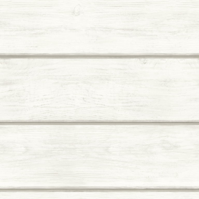 Chesapeake Cassidy Off-White Wood Planks Wallpaper - Walmart.com