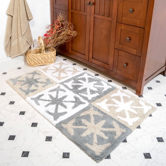 Chesapeake Columbia 2pc Windswept Bath Rug Set (21"x34" & 27"x45")