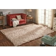 thumbnail image 1 of Chesapeake Comfy Shag Taupe Area Rug (7' 3" x 9' 3"), 1 of 6