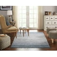 thumbnail image 1 of Chesapeake Cotton Ombre Blue Area Rug (7'3" x 9'3"), 1 of 6