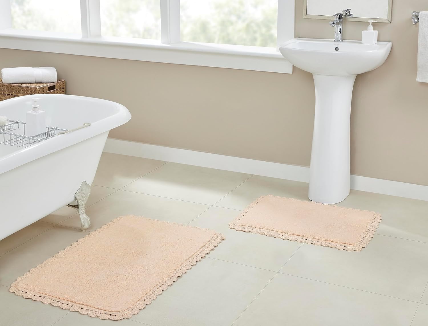 Chesapeake Crochet 2 piece Bath Rug Set - 21