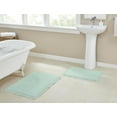 thumbnail image 1 of Chesapeake Crochet 2Pc Mist Bath Rug (21"X34" & 17"X24"), 1 of 1