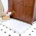 thumbnail image 1 of Chesapeake Crochet 2pc White Washable Bath Rug Set (21"x34" & 17"x24"), 1 of 6