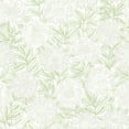 thumbnail image 1 of Chesapeake Faustin Green Floral Wallpaper, 1 of 4