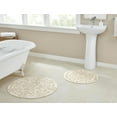 thumbnail image 1 of Chesapeake Genesis Linen Bath Rug (30" & 24" Round), 1 of 1