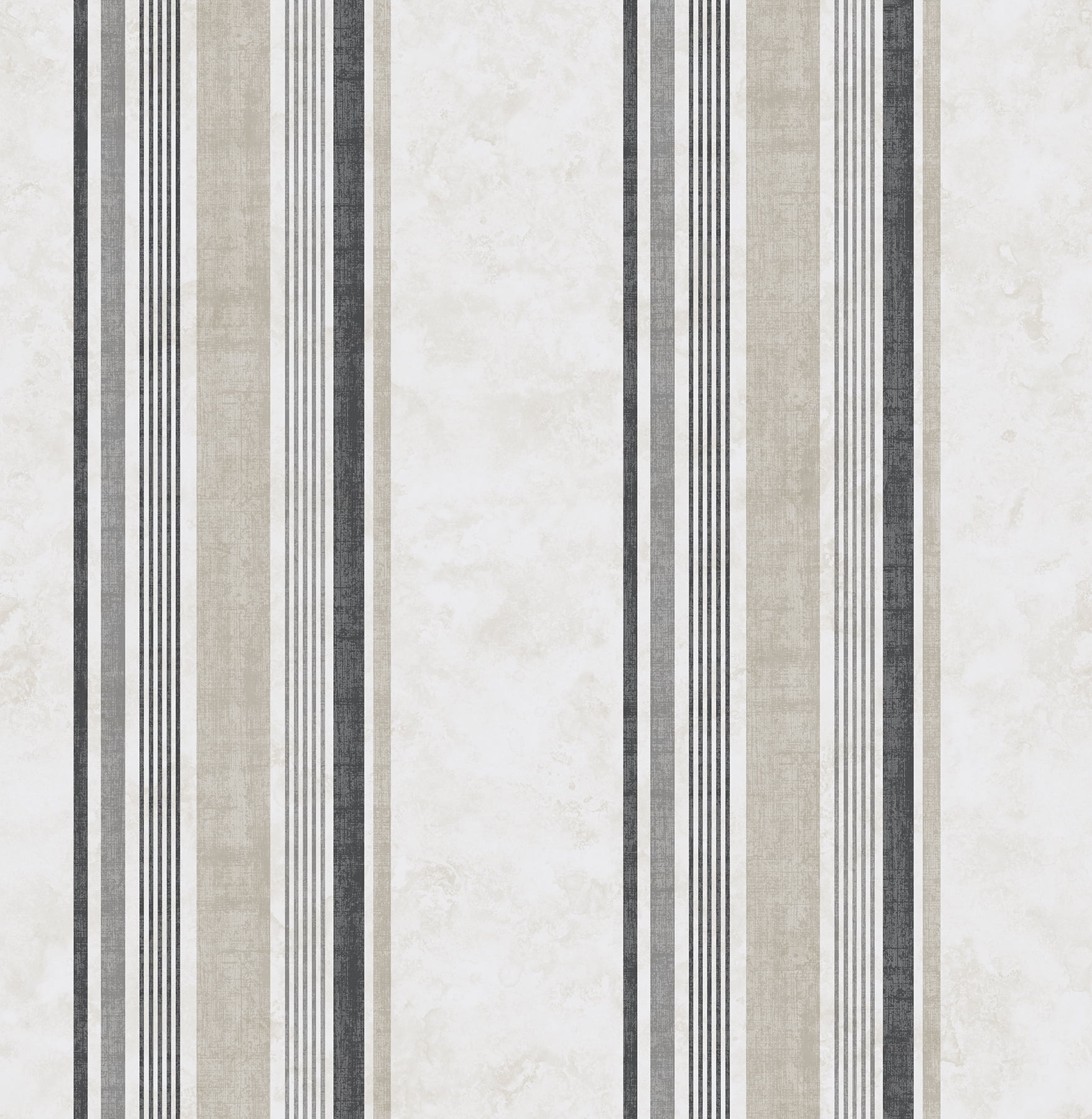 Chesapeake Hamilton Grey Stripe Wallpaper