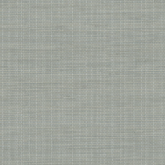 Chesapeake Kent Grey Grasscloth Prepasted Easy Walls Wallpaper, 20.5-in by 33-ft, 56.4 sq. ft.