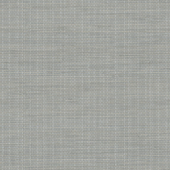 Chesapeake Kent Grey Grasscloth Prepasted Easy Walls Wallpaper, 20.5-in by 33-ft, 56.4 sq. ft.